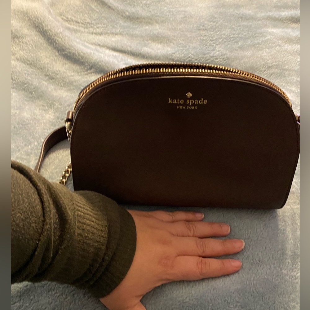 Kate Spade brown should length small handbag